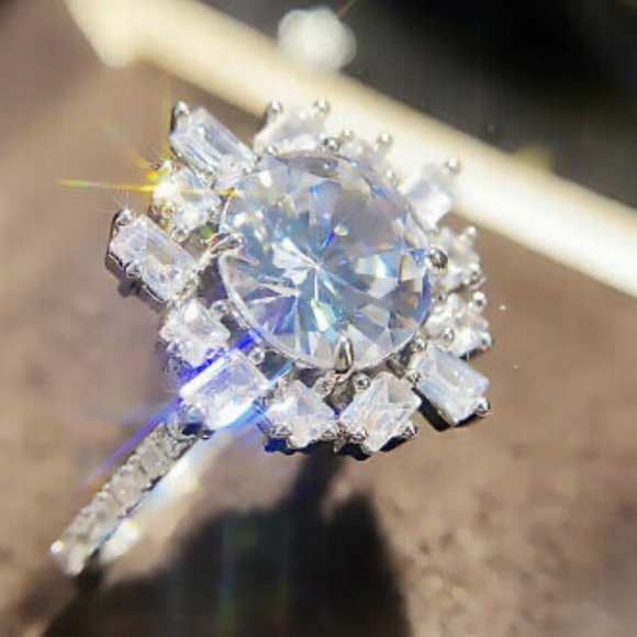 NWT LUXURY 925 Sterling silver Ring - Picture 3 of 5